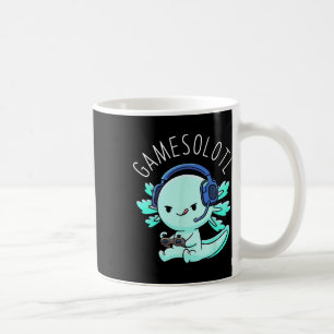 Caneca De Café Otaku Lifestyle Threads Camisa Co. Gamesolotl Axol