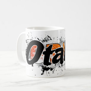 Caneca De Café Otaku Slogan Urban Style