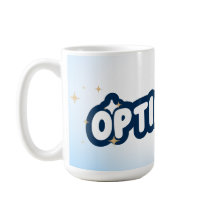 Caneca de Café Otimista
