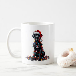 Caneca De Café Ótimo Cachorro Dane Puppy Natal