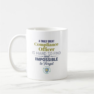 Caneca De Café Ótimo Presente Personalizado de Nome para Oficial 