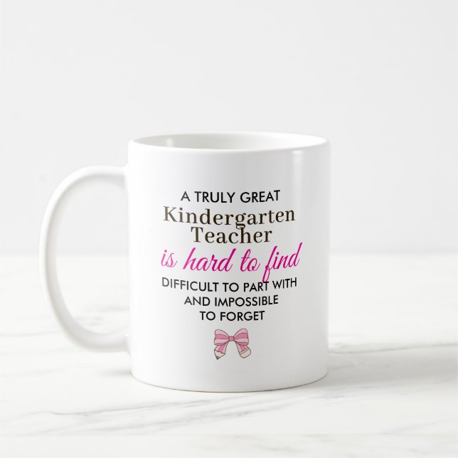 Caneca De Café Ótimo Presente Personalizado para Professor de Jar (Esquerda)