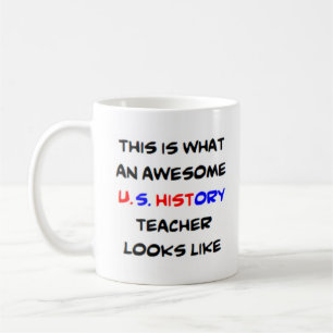 Caneca De Café ótimos eua. professor de história