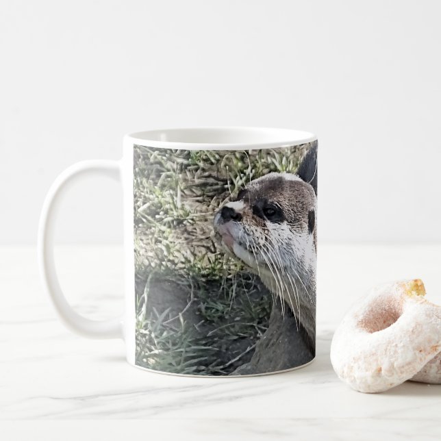 CANECA DE CAFÉ OTTER CUTO (Com Donut)