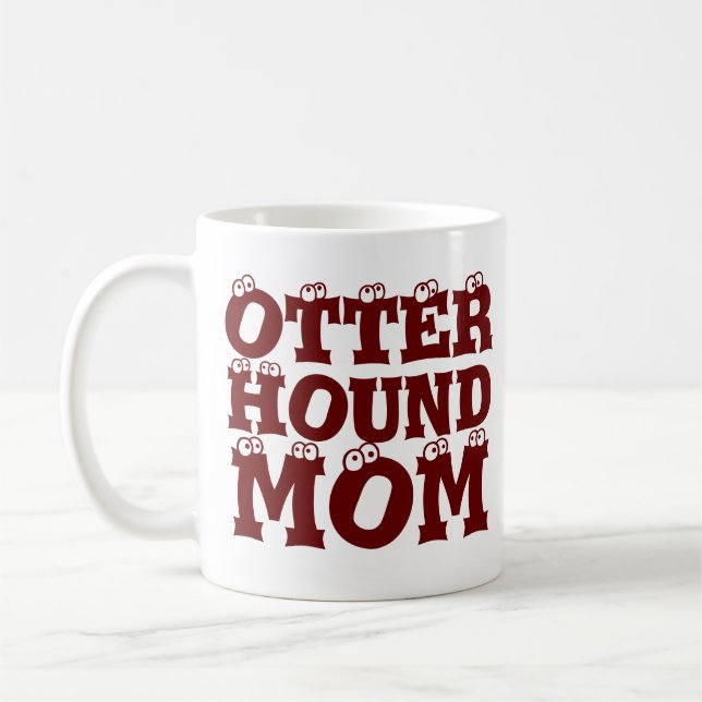 Caneca De Café Otterhound Mãe (Esquerda)