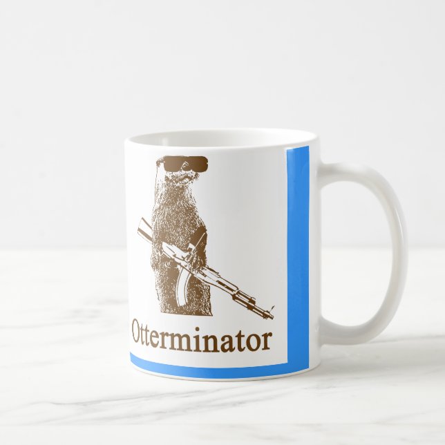 Caneca De Café otterminator, otterminator (Direita)