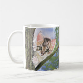 Caneca de café ou chá de gatinho