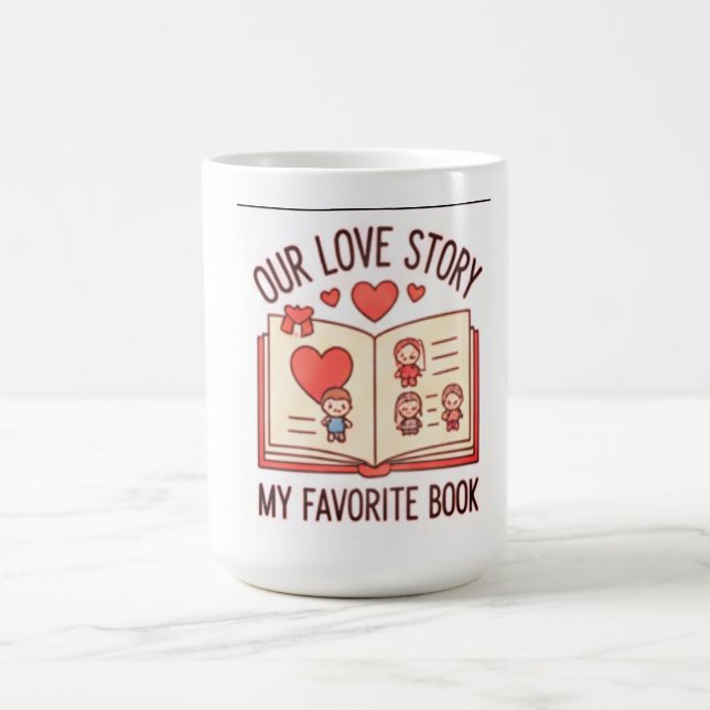 Caneca De Café Our Love Story Mug (Centro)