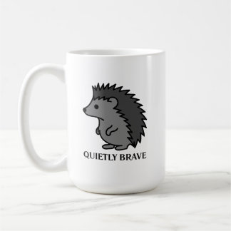 Caneca De Café Ouriço Corajoso