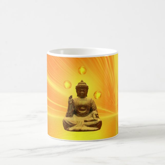 Caneca De Café Ouro Buddha (Centro)