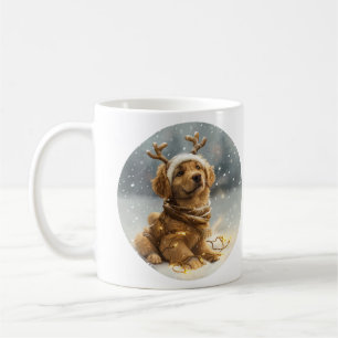 Caneca De Café Ouro de Natal
