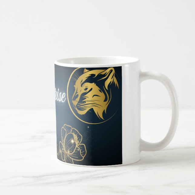 Caneca De Café Ouro disparando surpresa estelar (Direita)