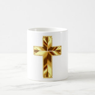 CANECA DE CAFÉ OURO HOLY CROSS