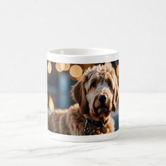 Caneca De Café Ouro Labradoodle Coffee Mug