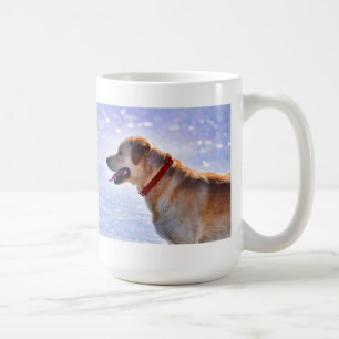 Caneca De Café Ouro Labrador Retriever Dog-lover Gift