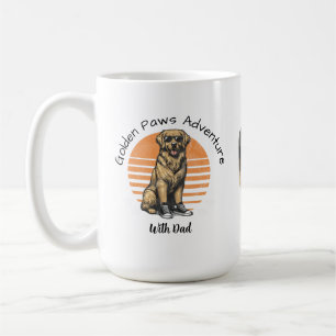Caneca De Café Ouro/Laranja Engraçado Adicionar foto Personalizar