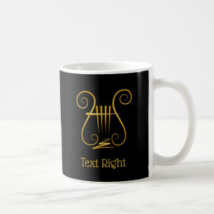 Caneca De Café Ouro Lyre