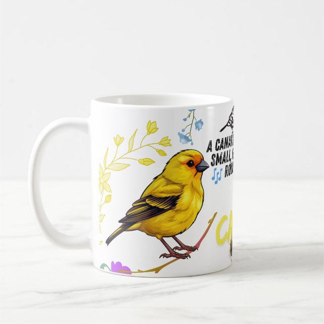 Caneca De Café Ouro Melody Canary Mug (Esquerda)