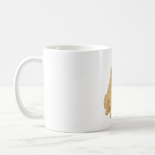 Caneca De Café Ouro Retriever hug