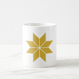 Caneca De Café Ouro Star Xmas