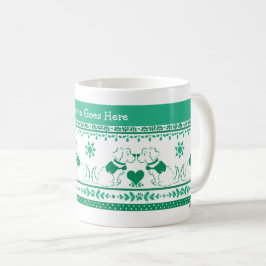 Caneca De Café Ouro Verde de Treinamento de Cachorro de Serviço G