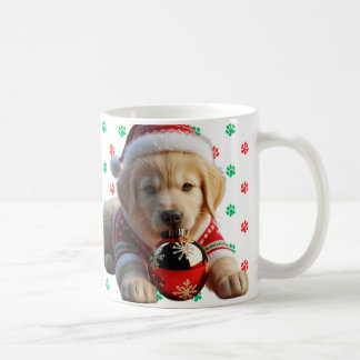 Caneca De Café Ouros de Papai noel catchy - Natal