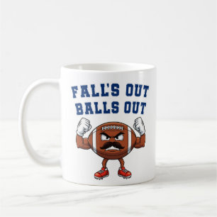 Caneca De Café Outono de Bolas Fora