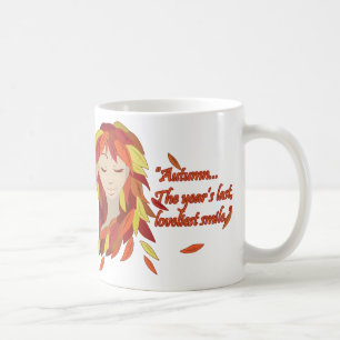 Caneca De Café Outono (Dormindo)