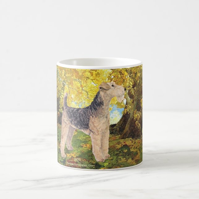 Caneca De Café Outono Dourado (Centro)