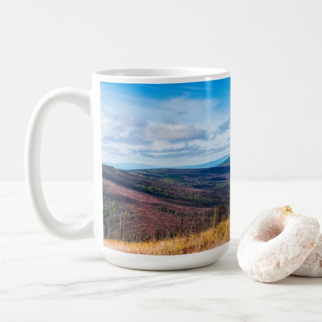 Caneca De Café Outono em Murphy Dome (Com Donut)