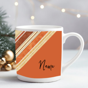 Caneca De Café Outono personalizado colorido