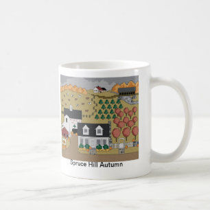 Caneca De Café Outono Spruce do monte