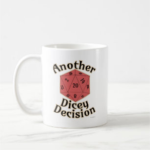 Caneca De Café Outra Dicey Decision Tabletop Game Life