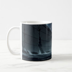 Caneca De Café Outro Múgli de Arte Parede Liberdade Tijolo