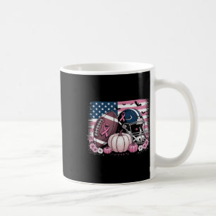 Caneca De Café Outubro Vestimos Alertas de Cancer de Pico Rosa