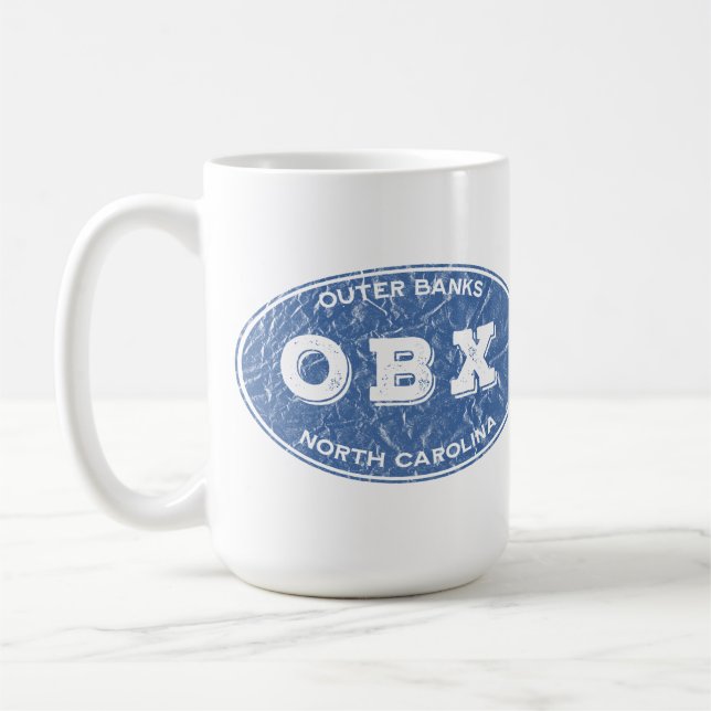 Caneca De Café Oval OBX (Esquerda)