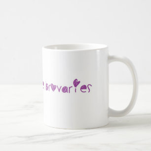 Caneca De Café Ovários antes de Brovários