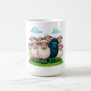 Caneca De Café Ovelha Negra