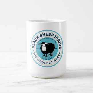 Caneca De Café Ovelha Negra Por Dentro - Nade Contra a Maré