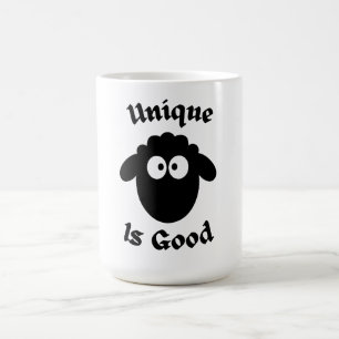 Caneca De Café Ovelha negra: Única é boa
