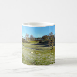 Caneca De Café Ovelha no vale gelado