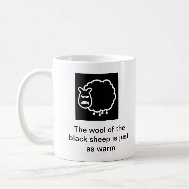 Caneca De Café Ovelhas negras (Esquerda)