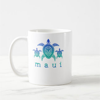 Caneca De Café Overcome Hardship Maui - Tartarugas do Mar do Hava
