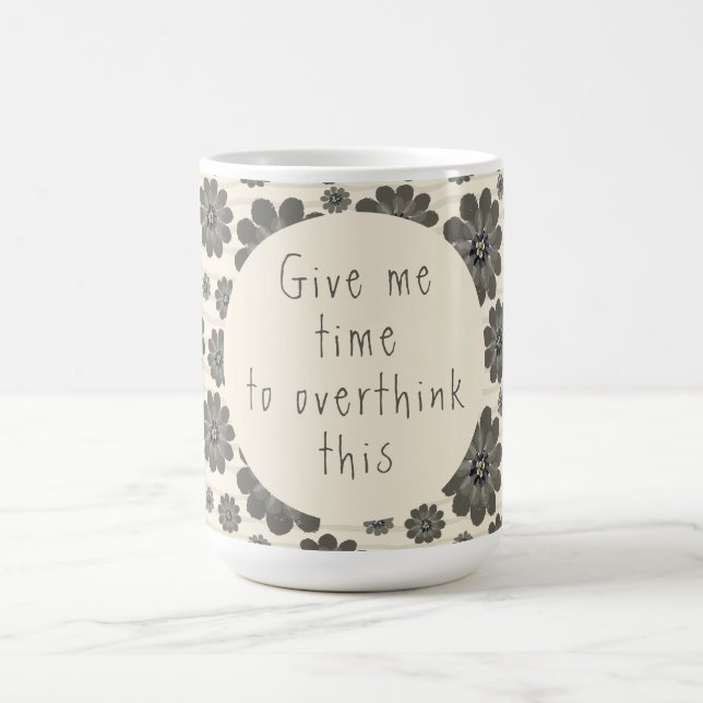 Caneca De Café Overthink Mug (Centro)