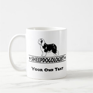 Caneca De Café Ovino Humorístico e Antigo