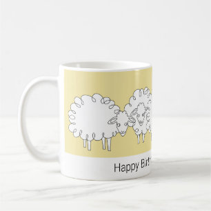 Caneca De Café Ovino Whimsical