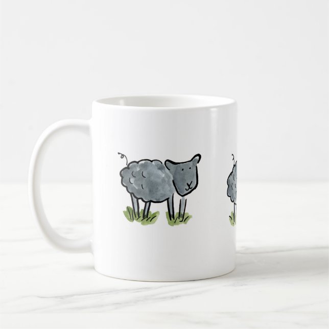 Caneca De Café Ovinos (Esquerda)