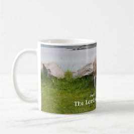 Caneca De Café Ovinos e Lamparinas