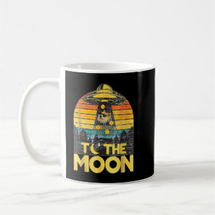 Caneca De Café OVNI da Dogecoina à Lua aflora Cachorro Rico em Sh