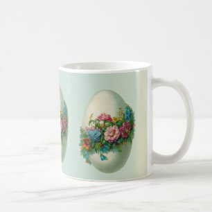 Caneca De Café Ovo da flor da páscoa do Victorian!